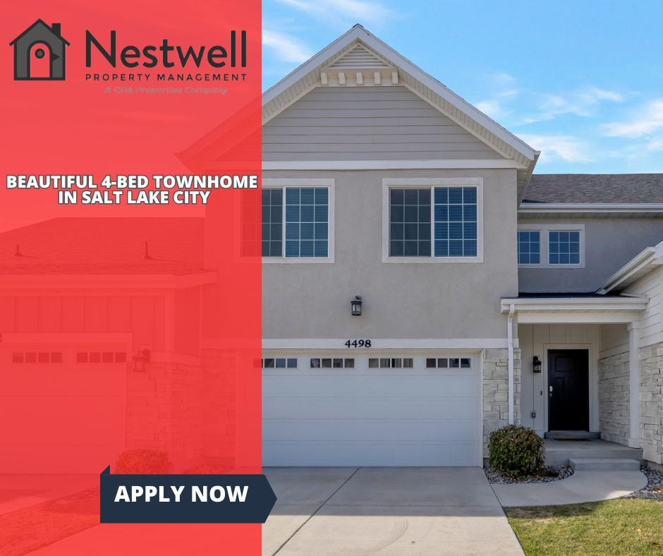 Salt Lake City Townhome: 4498 S Stonington Way