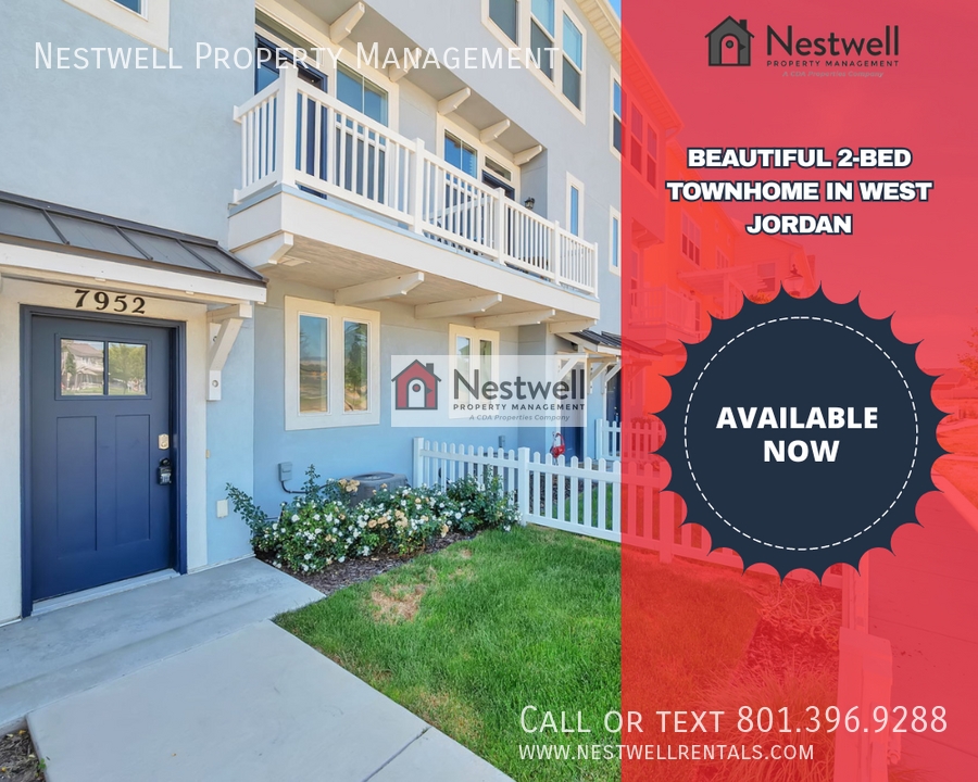 West Jordan Townhome: 7952 S 5440 W