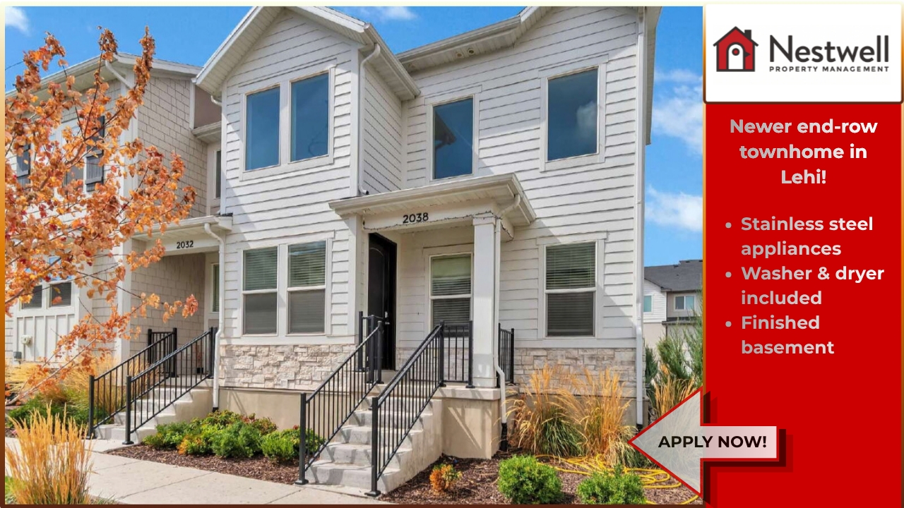 Lehi Townhome: 2038 N 4010 W