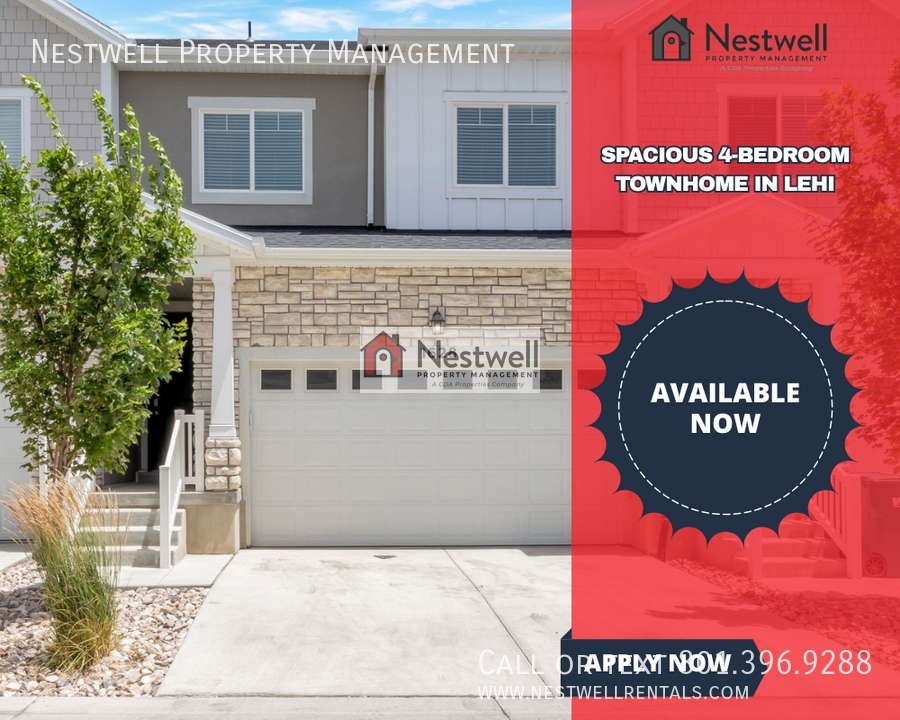 Lehi Townhome: 1628 N 3790 W