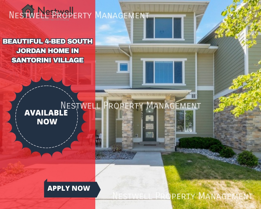 South Jordan Townhome: 9683 S Zakro Ln