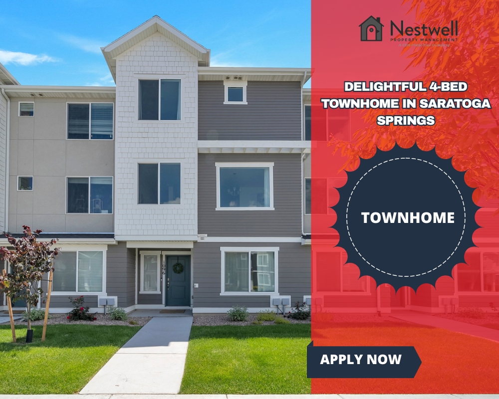 Saratoga Springs Townhome: 1096 E Yard Row