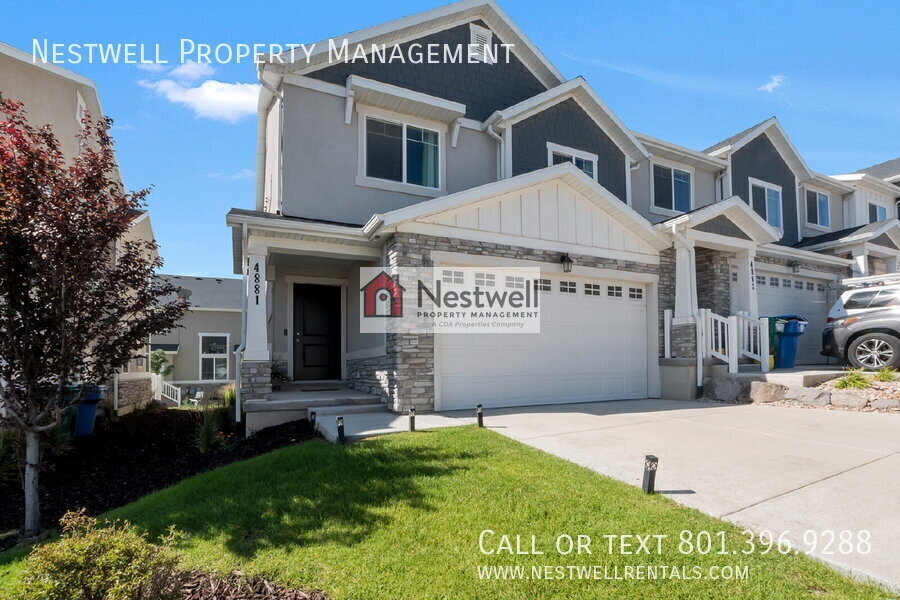Herriman Townhome: 4881 W Spire Way