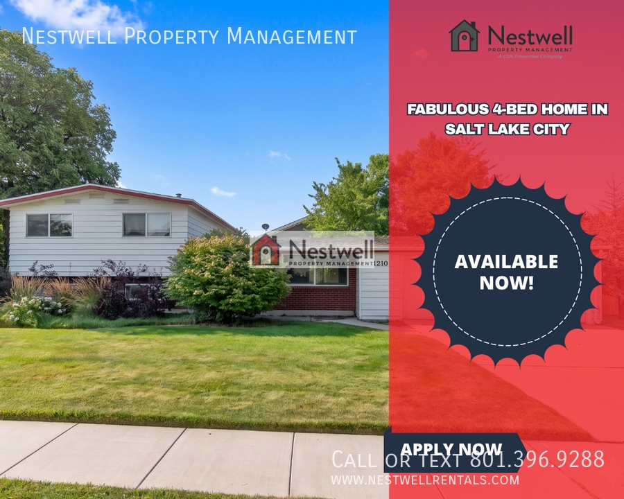 Salt Lake City House: 1210 E 6200 S