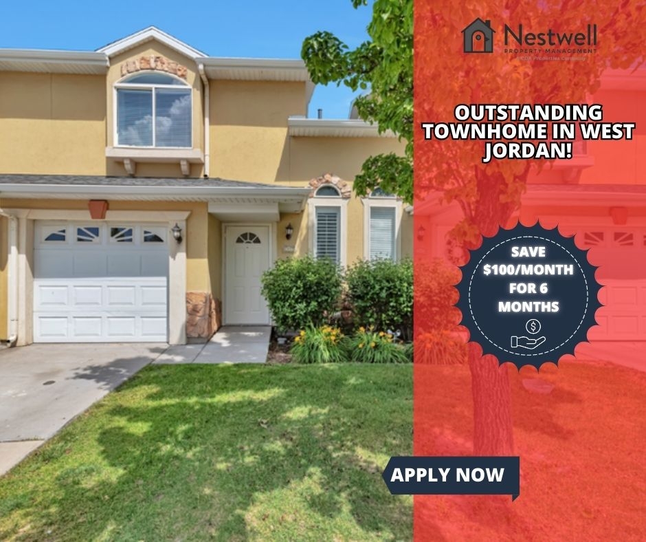 West Jordan Townhome: 6937 S Florentine Way