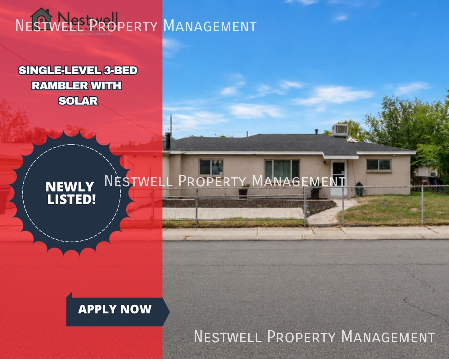 Salt Lake City House: 4481 W 5015 S