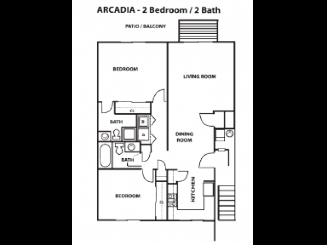 Arcadia Green Apartment For Rent At 4545 S Arcadia Green