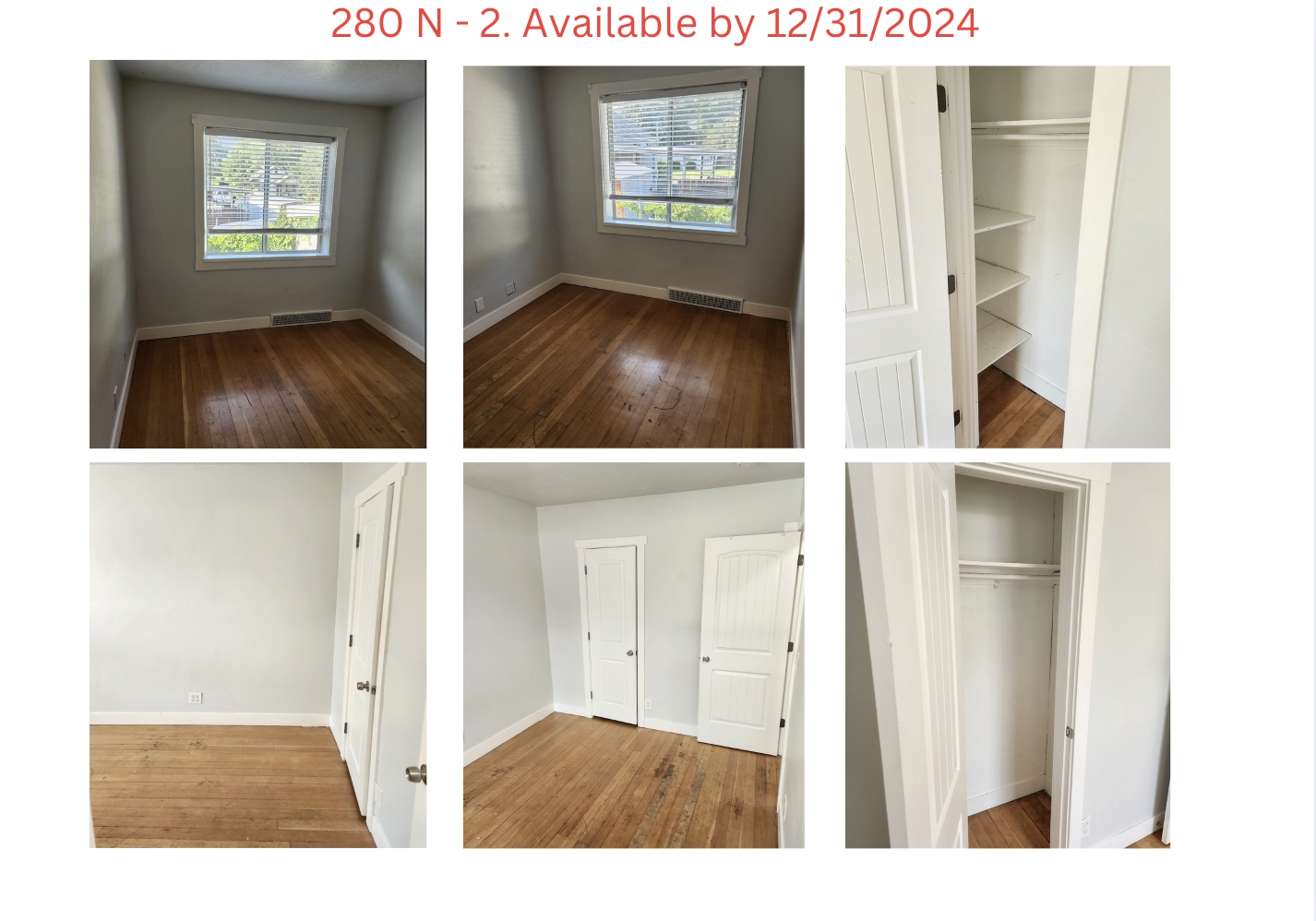 Provo Single Room: 280 N 900 W