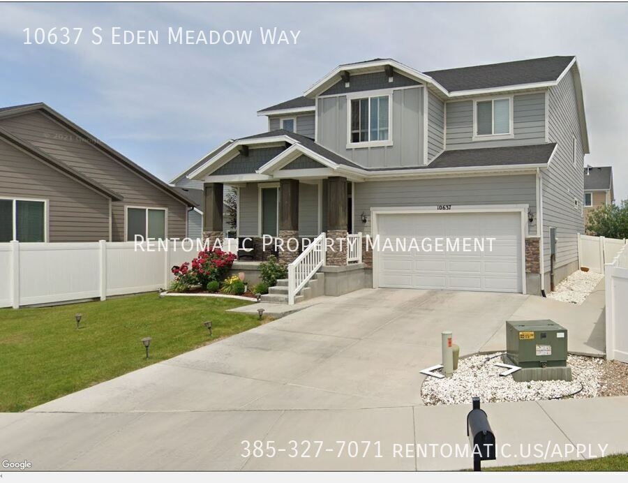 South Jordan House: 10637 S Eden Meadow Way
