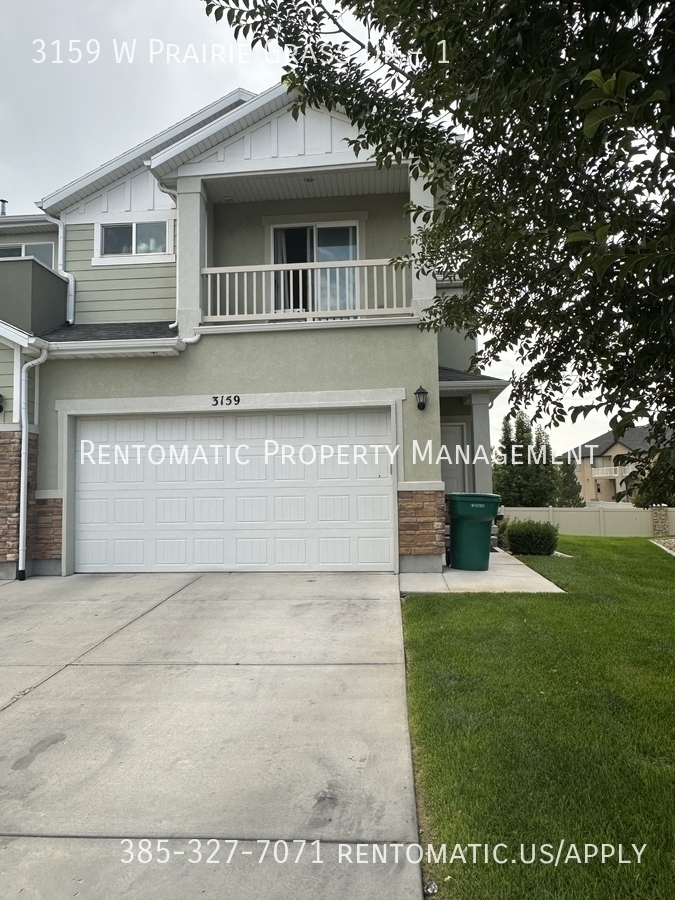 Lehi Townhome: 3159 W Prairie Grass Dr