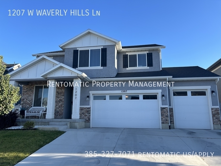West Jordan House: 1207 W Waverly Hills Ln