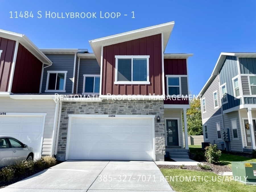 South Jordan Townhome: 11484 S Hollybrook Loop