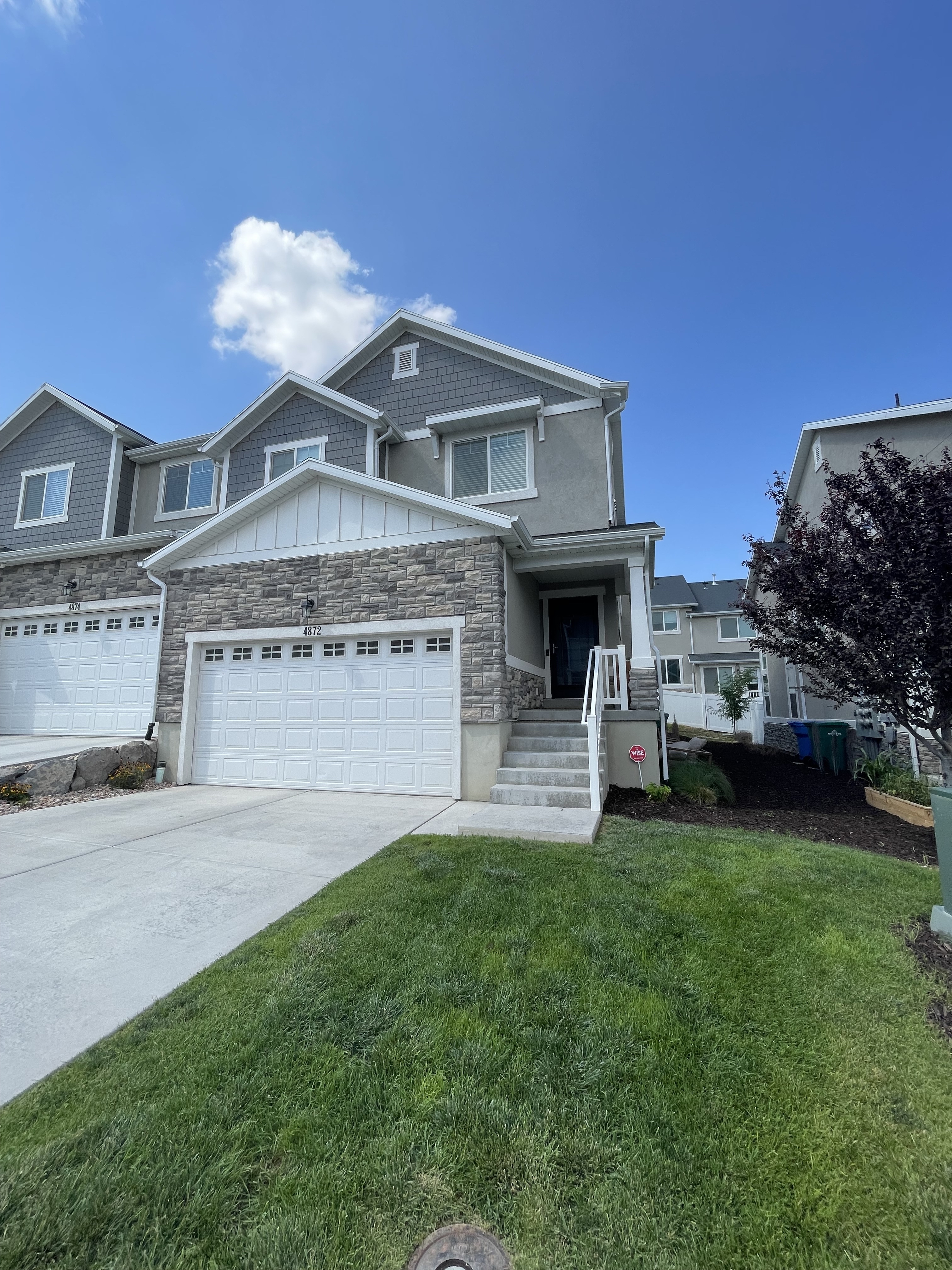 Herriman Townhome: 4872 W Pillar Dr
