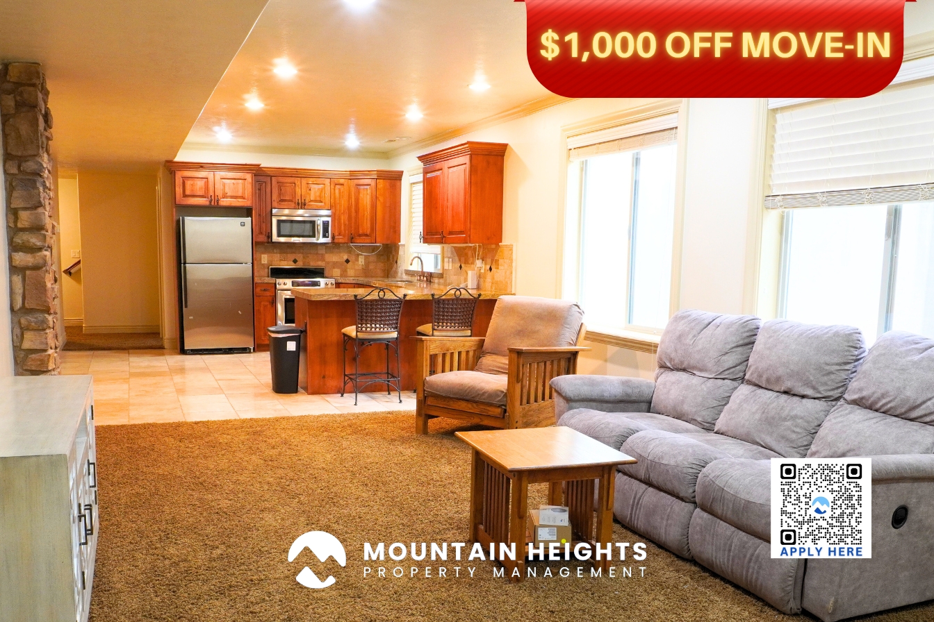 Salt Lake City In-Law/Basement: 1482 E Maple Ave