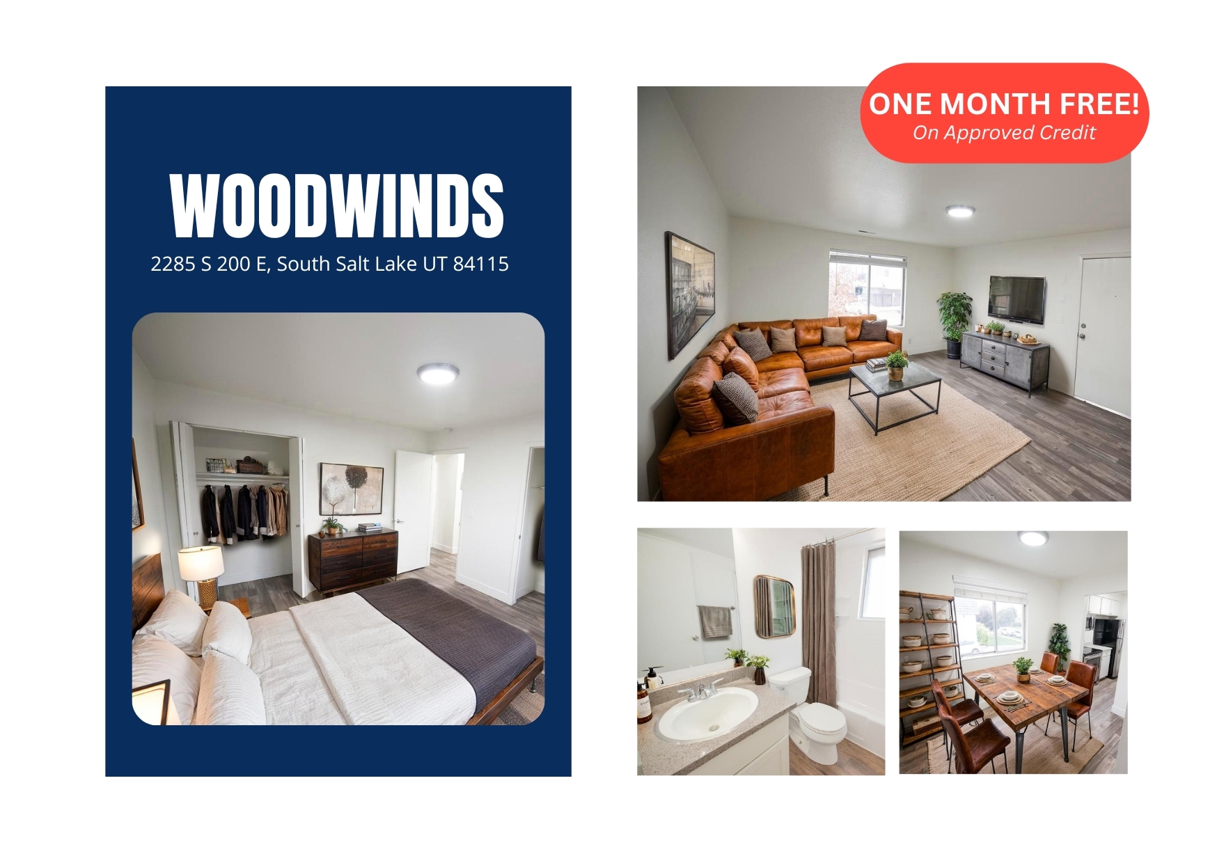 Salt Lake City Apartment: 2285 S 200 E