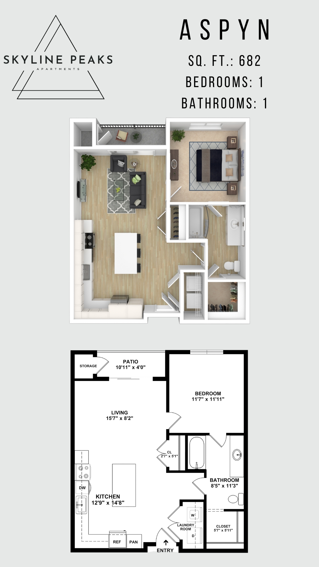 Draper Apartment: 12358 S Pony Express Rd