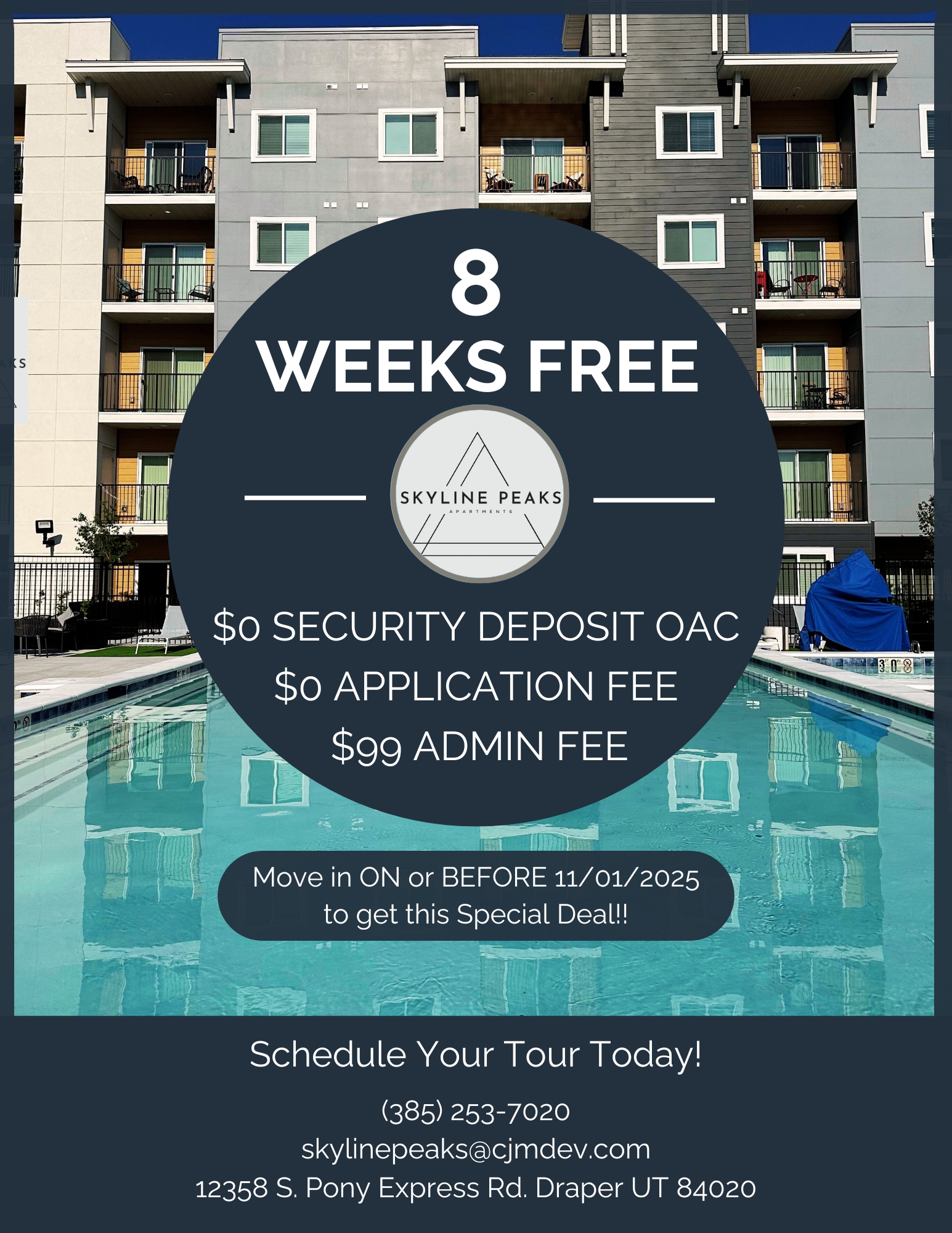 Draper Apartment: 12358 S Pony Express Rd