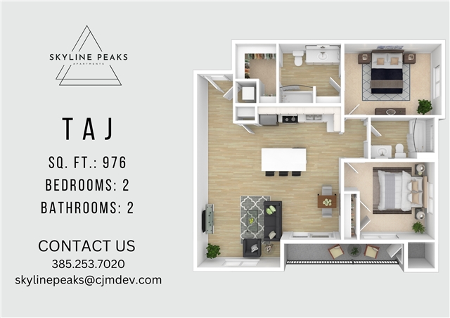 Draper Apartment: 12358 S Pony Express Rd