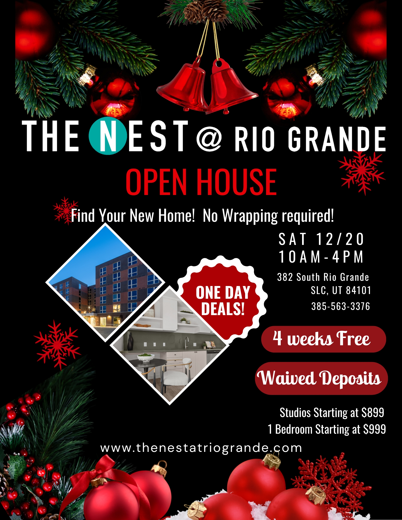 Salt Lake City Apartment: 382 S Rio Grande St