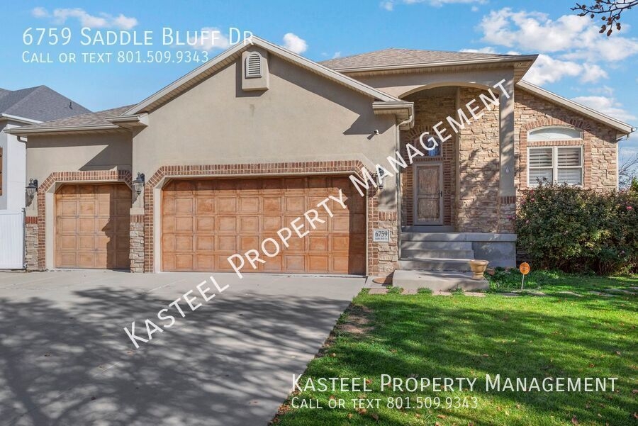 Salt Lake City House: 6759 S Saddle Bluff Dr