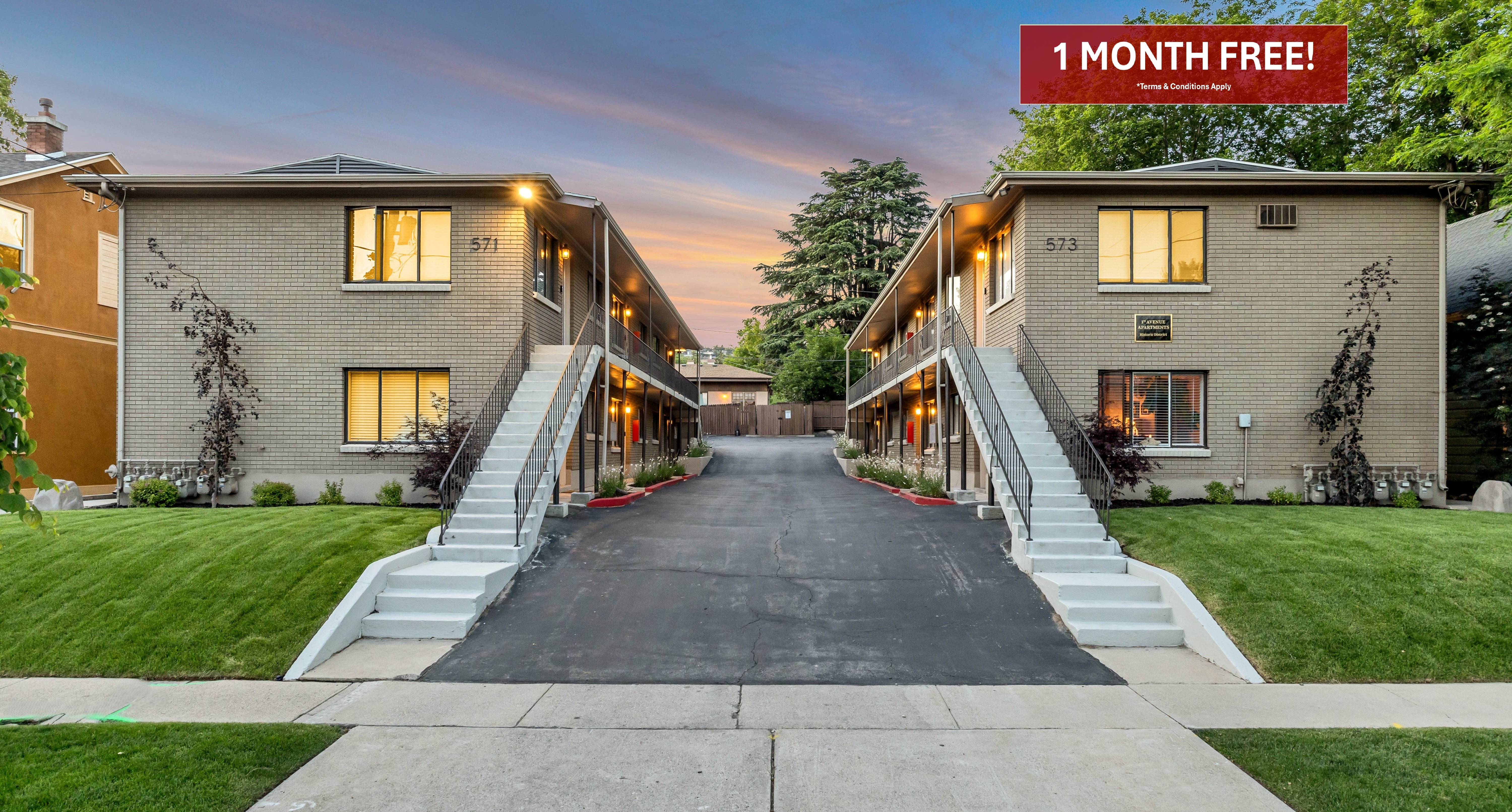 Salt Lake City Apartment: 571 E 1st Ave