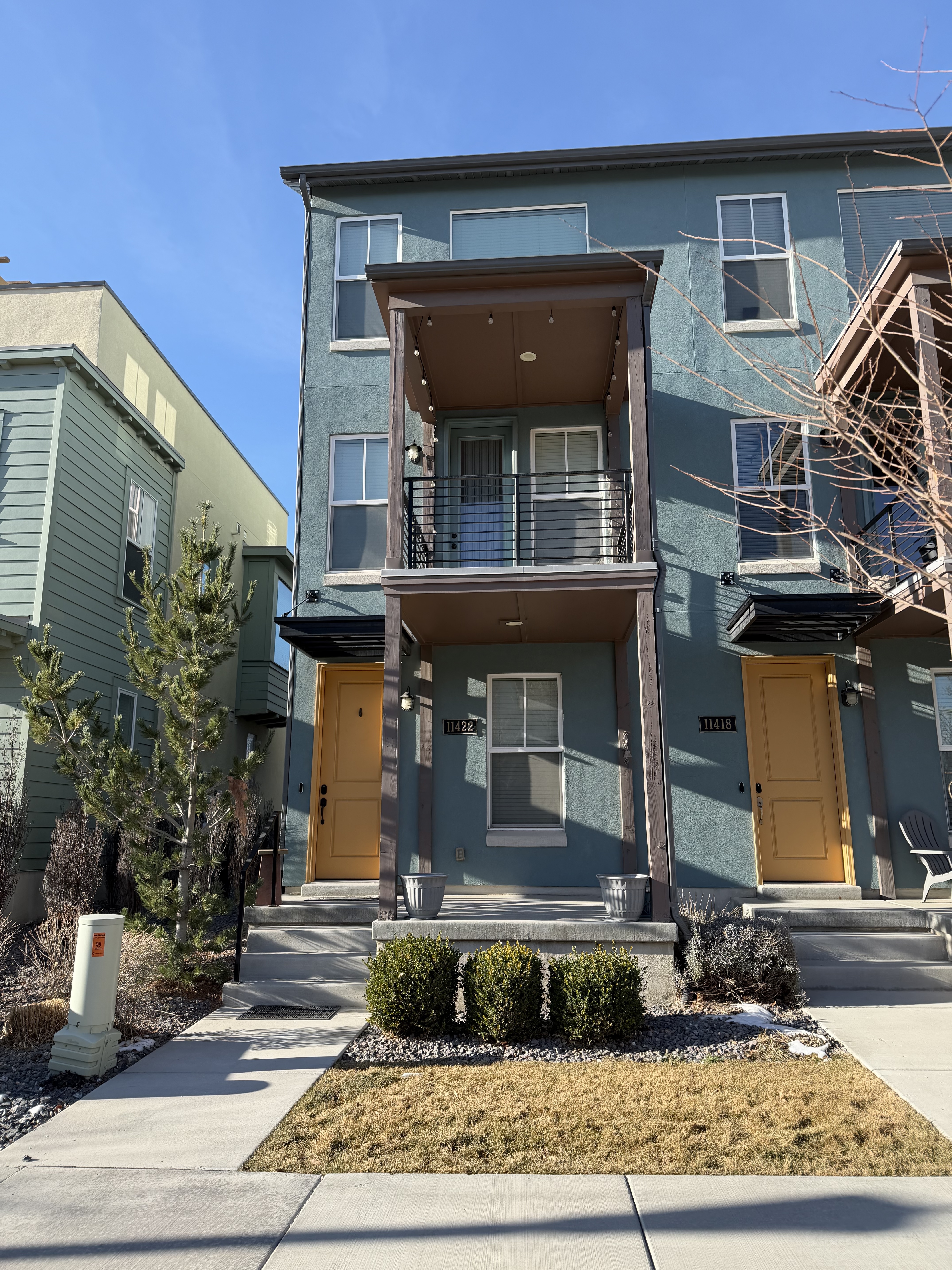 South Jordan Townhome: 11422 S Lake Run Rd