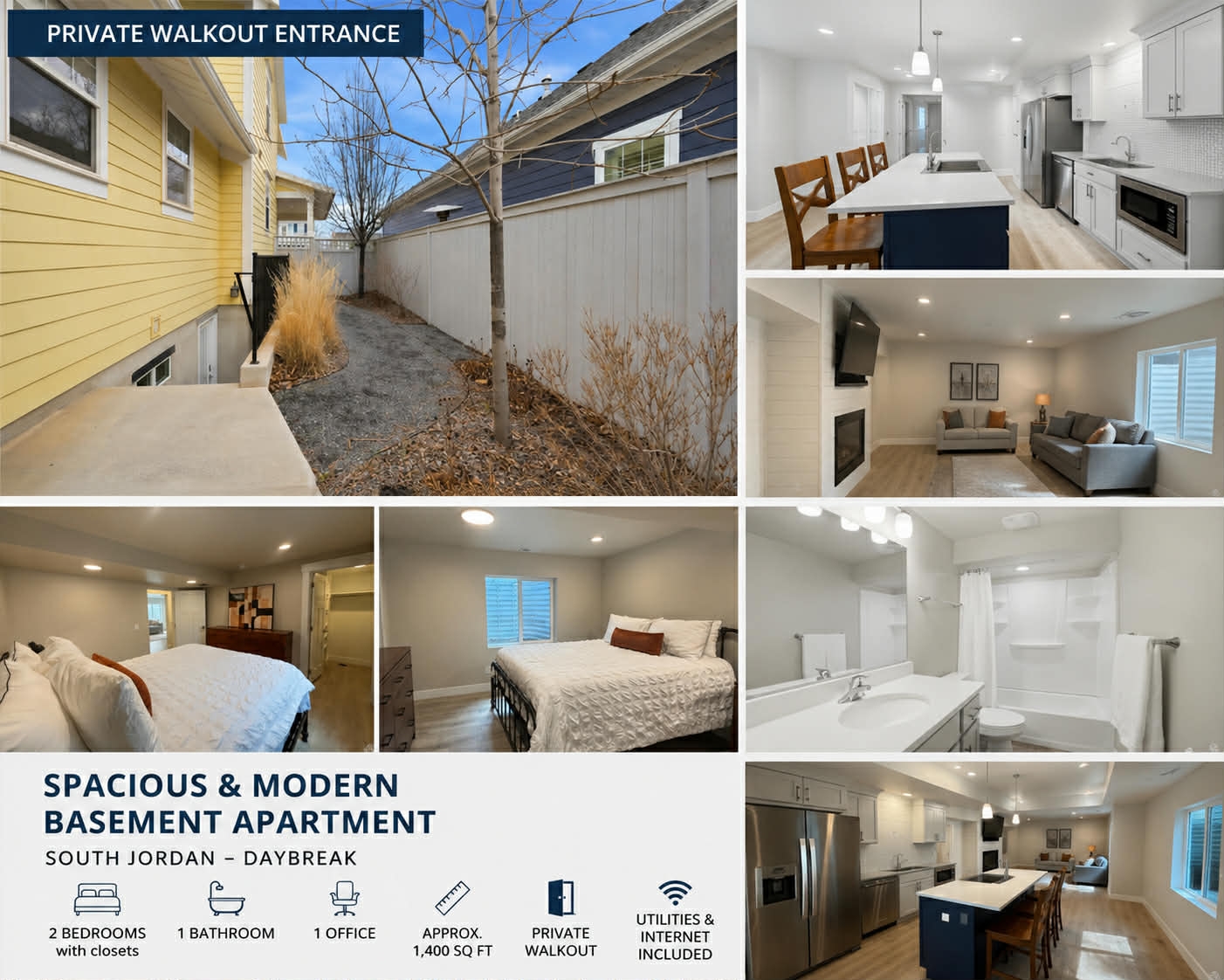 South Jordan Apartment: 10328 S Yellow Knife Way