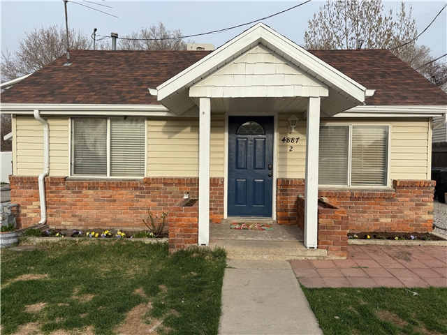 Salt Lake City House: 4887 S 1250 W