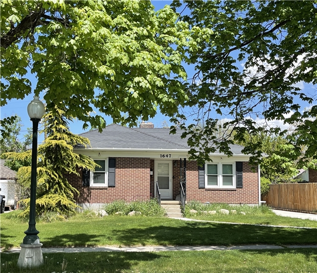 Salt Lake City House: 1647 E Westminster Ave