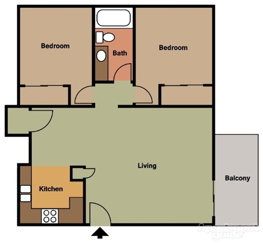 Country Woods Apartments Apartment For Rent At 525 Park