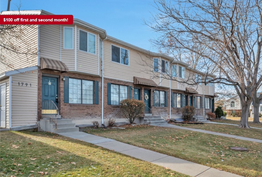 Salt Lake City Townhome: 1791 W 1300 N