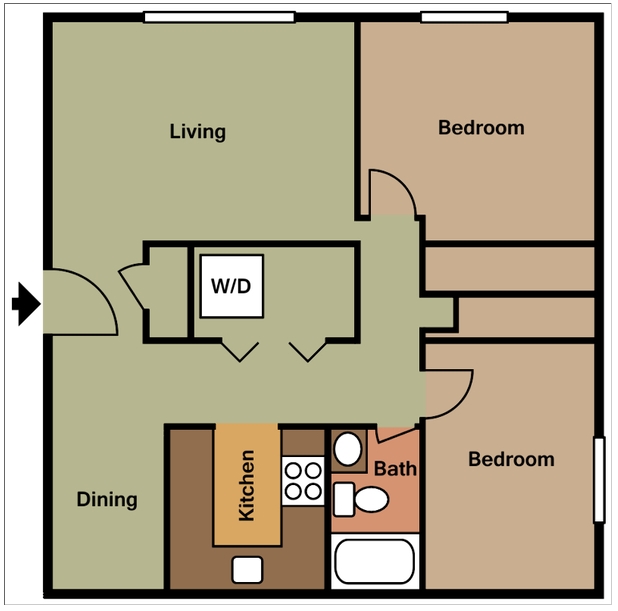 Capitol Growth Management Apartment for rent at 1750 E Murray